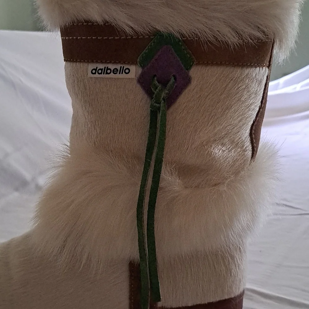 Dalbello Women's Goat Hair Boots in white - Picture 7 of 13